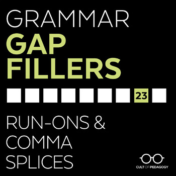 Preview of Grammar Gap Filler 23: Run-Ons & Comma Splices