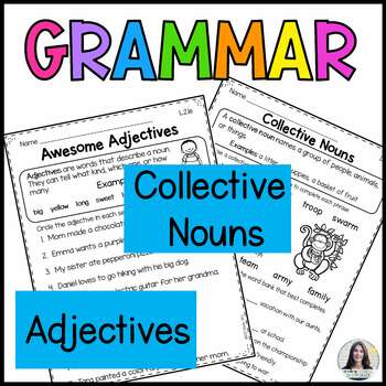 Grammar Worksheets For Second Grade Distance Learning By Shelly Sitz