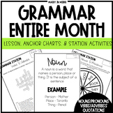 Grammar | Grades 3-6 | Nouns/Pronouns, Verbs/Adverbs & Quo