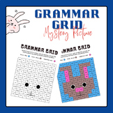 Grammar Grid - Mystery Picture (Bunny) | Easter Activities