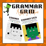 Grammar Grid - Mystery Picture | Halloween Activities