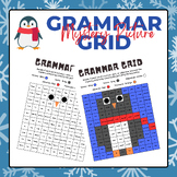 Grammar Grid - Mystery Picture (Penguin) | Winter Activities