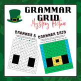 Grammar Grid - Mystery Picture (St Patricks Hat) | St Patr