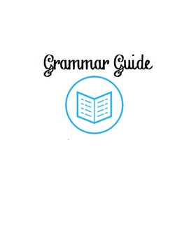 Preview of Grammar Guide Cover Page