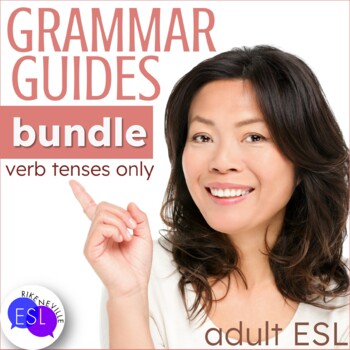 Preview of Grammar Guides for Verb Tenses BUNDLE