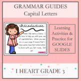 Grammar Guides: Capital Letters for GOOGLE SLIDES