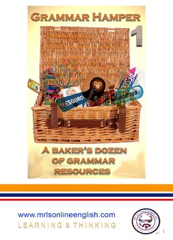 Preview of Grammar Hamper Lessons and Resources 