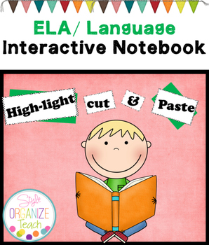 Preview of ELA Interactive Notebook Language