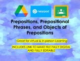 Grammar Highlight: Prepositions, Prep. Phrases, and Object