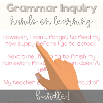 Preview of Grammar Inquiry Bundle