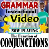 Conjunctions Grammar Video for Instruction Follow Along Ru