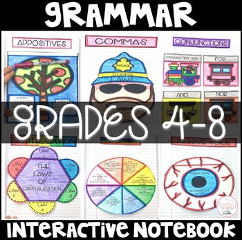 Preview of Grammar Interactive Notebook