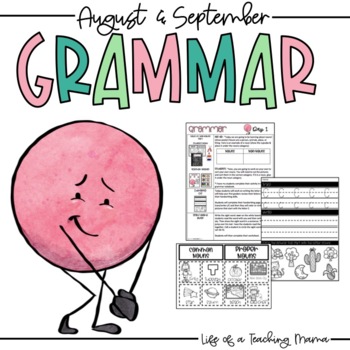 Preview of Grammar Interactive Notebook | Nouns, Adjective, Verbs Bundle