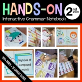 Grammar Interactive Notebook Second Grade with Scaffolded 