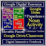 Grammar Interactive Notebook for Google (Nouns) Moveable P
