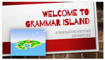 Preview of Grammar Island Writing Project