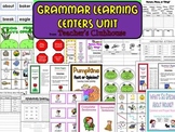 Grammar Learning Centers Unit from Teacher's Clubhouse