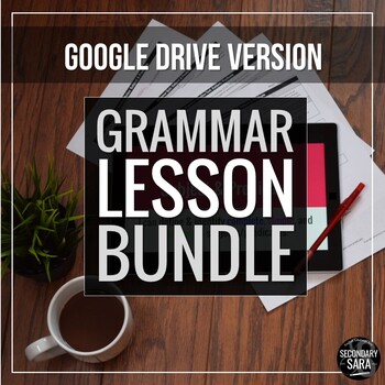 Preview of Grammar Lesson Bundle (Google Drive Version) Distance Learning