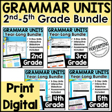Grammar Lessons & Activities | ENTIRE YEAR Elementary Grammar + Assessments