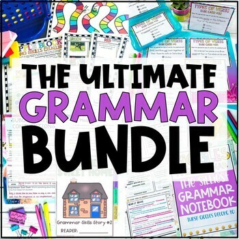 Preview of Grammar Lessons | The Ultimate Bundle of Activities