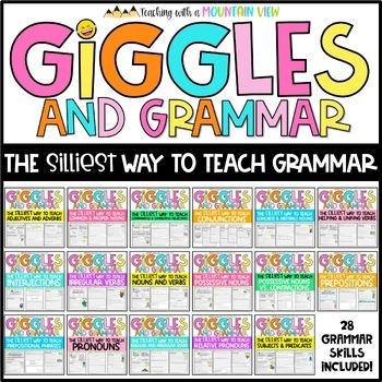 Preview of Grammar Lessons  - Worksheets Bundle