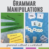 Grammar Manipulations: hands-on sentence combining