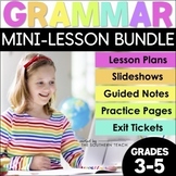 Grammar Mini-Lessons and Practice Activities -  Year-Round Bundle