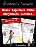 Grammar Adjectives Commas Interjections