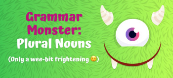 Preview of Grammar Monster: Plural Nouns