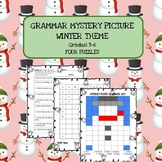 Grammar Mystery Pictures - Winter Theme