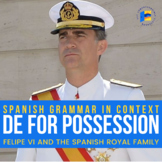 Grammar Notes and Cultural Reading: De for possession and 