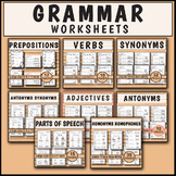 Grammar-Packet Worksheets 1st-3rd Grade