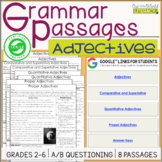 Grammar Passages - Adjectives - Digital & Print