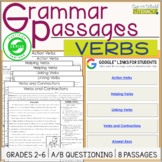 Grammar Passages - Verbs - Digital & Print
