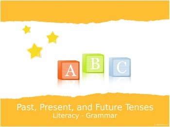 Preview of Grammar - Past, Present, and Future Tenses Using Animation