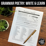 Grammar Poetry: Creative Writing & Peer Instruction for Teens