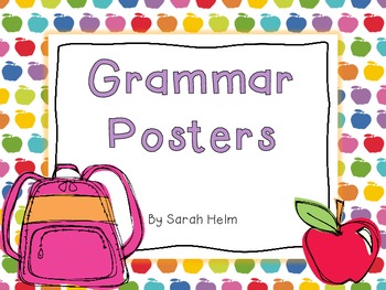 Preview of Grammar Posters