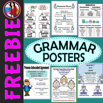 Preview of Grammar Posters