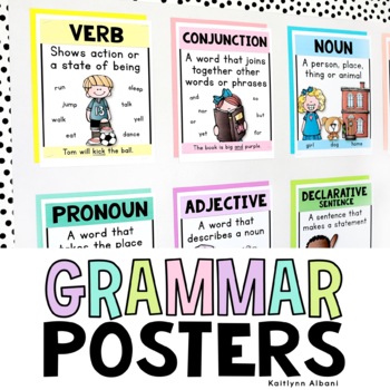 Preview of Grammar Posters