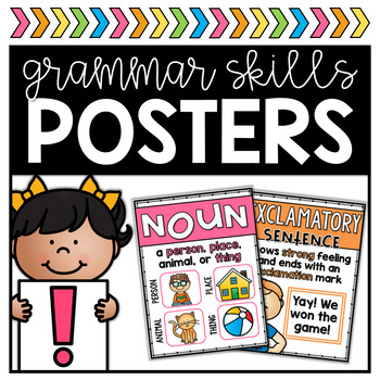 Preview of Grammar Skills Posters