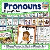 English Pronouns and Activity Cards (Kid-Friendly Posters 
