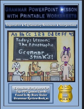 Preview of Grammar PowerPoint & Handouts-Imperative & Exclamatory Sent. & Interjections