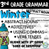 Grammar Practice 3rd Grade ~ Winter Grammar