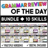 Grammar Practice - 4th & 5th Grade Grammar of the Day Bundle