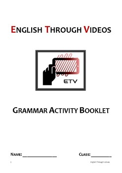 Preview of Grammar Practice Videos - Activity Booklet