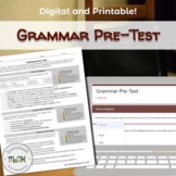 Grammar Pre-Test