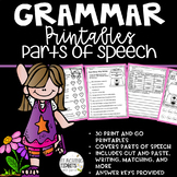 Grammar Worksheets, Grammar Review, Grammar Practice, Part