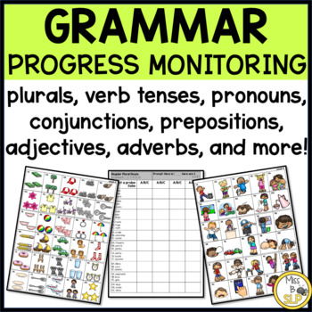 Preview of Grammar Progress Monitoring Probes K-6