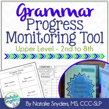 Preview of Grammar Progress Monitoring Tool for SLPs (Upper Level, 2nd - 8th)