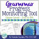 Grammar Progress Monitoring Tool for SLPs (Upper Level, 2n